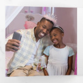 Collage Holiday Foto Dreifach Gefaltete Karte (Innen Erste Seite)