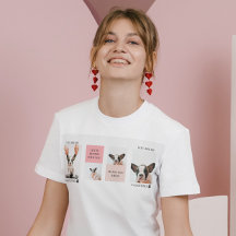 Collage Hund-Fotos | Hund ist meine Valentine | Ro