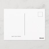 Collage Illustration Cactus Postcard Postkarte (Rückseite)