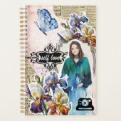 Collage-Kunst Februar, Iris Planer (Vorderseite)