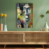 Collage Leinwanddruck