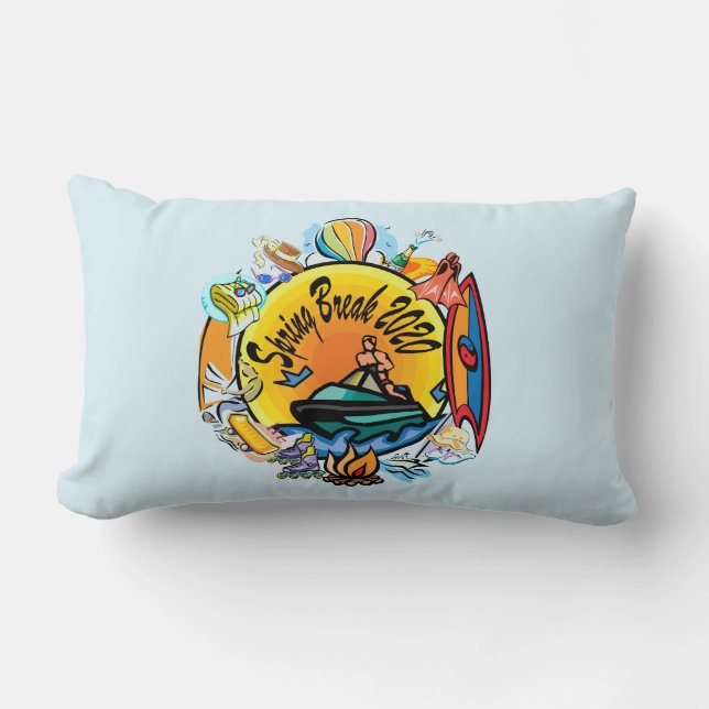 Collage- Lendenkissen (Vorderseite)