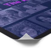 Collage (Lilac) Poster (Ecke)