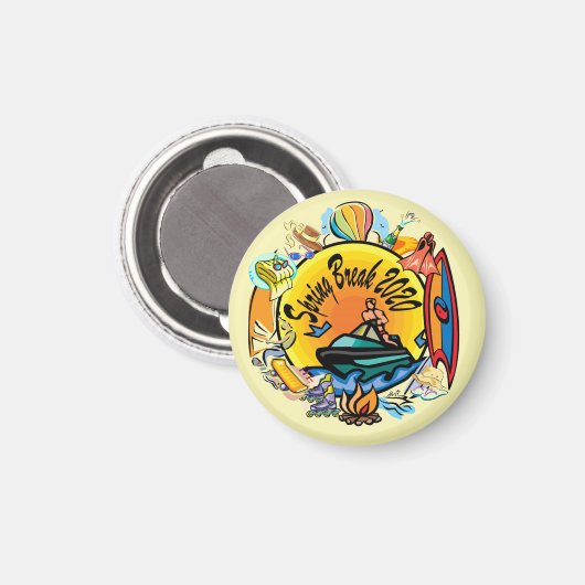 Collage- Magnet (Vorderseite/Rückseite)