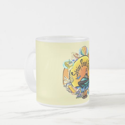 Collage- Mattglastasse (Vorderseite Links)