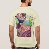 Collage mit Logo auf Front T-Shirt (Rückseite)