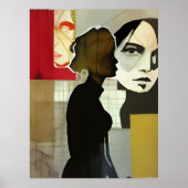 Collage Mixed Media Poster (Vorne)