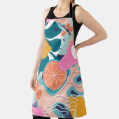 Collage moderne, floralnahtlose Muster. Moderne Au Schürze (InSitu)