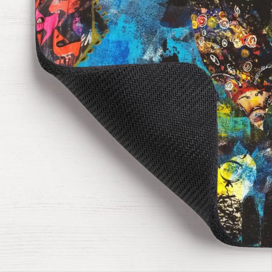 Collage Mouse Pad Mousepad (Ecke)