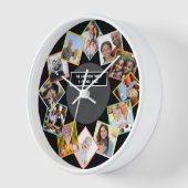 Collage Multi Foto Gallery Uhr (Winkel)