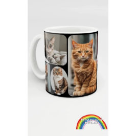 Collage Multi-Foto-Montage-Scrapbooking Kaffeetasse