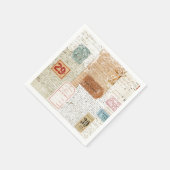 Collage Napkin Serviette (Ecke)