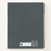 Collage of Ambition | Mixed Media Goal Setting Art Notizblock (Rückseite)