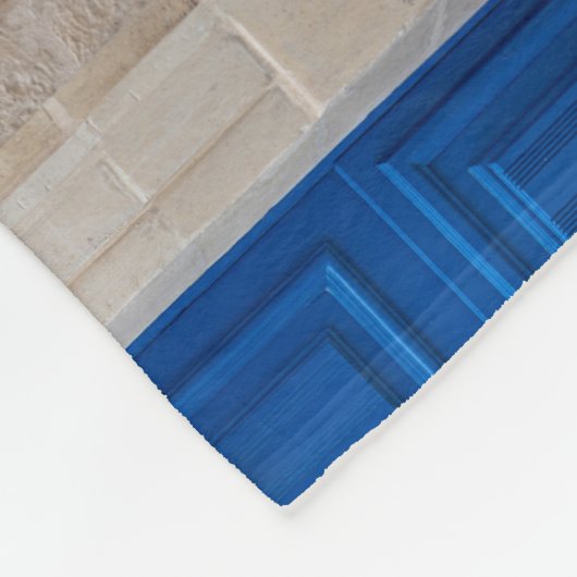 Collage of bunt front doors fleecedecke (Ecke)