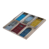 Collage of bunt front doors fliese (Seite)