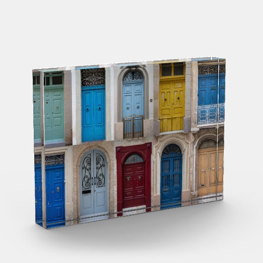 Collage of bunt front doors fotoblock (Links)