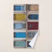 Collage of bunt front doors handtuch (Handtuch)