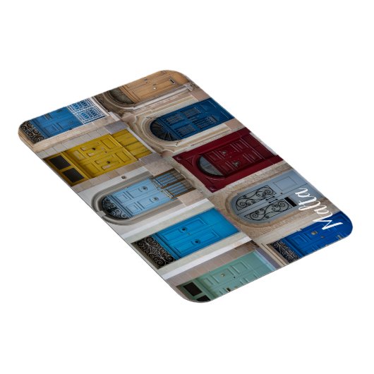 Collage of bunt front doors magnet (Rechte Seite)