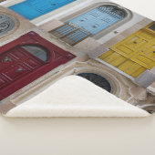 Collage of bunt front doors sherpadecke (3/4)