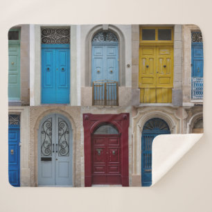 Collage of bunt front doors sherpadecke