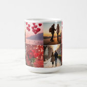 Collage of Liebe Magic Tasse (Zentrum)