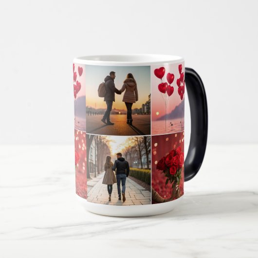 Collage of Liebe Magic Tasse (VorderseiteRechts)