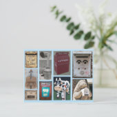 Collage of Mailbox-Fotos Postkarte (Stehend Vorderseite)