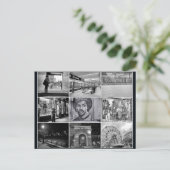 Collage of New York Post Card Postkarte (Stehend Vorderseite)