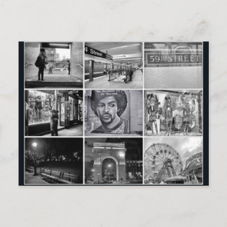 Collage of New York Post Card Postkarte