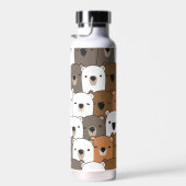 Collage of niedlich Bären Trinkflasche (Rechts)