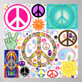 Collage of Peace Poster