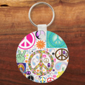 Collage of Peace Schlüsselanhänger (Vorderseite)