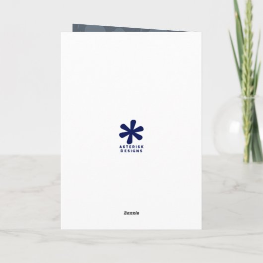 Collage of Plastic Toy Dinosaurier Custom Karte (Rückseite)