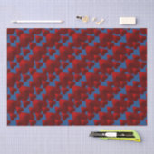Collage of Red Hearts Seidenpapier (Handwerk)