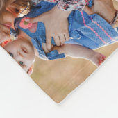 Collage of Sieben Personalisierte Foto Blanket Fleecedecke (Ecke)