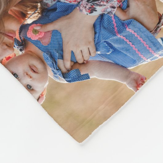 Collage of Sieben Personalisierte Foto Blanket Fleecedecke (Ecke)