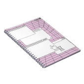 Collage of user interface elements. Cyberpunk und Notizblock (Rechte Seite)