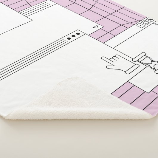 Collage of user interface elements. Cyberpunk und  Sherpadecke (3/4)