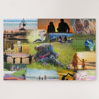 Collage of Your Family Fotos Puzzle
