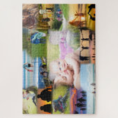 Collage of Your Family Fotos Puzzle (Vertikal)