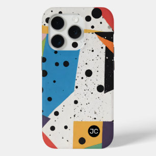 Collage Paper Black Dots Case-Mate iPhone Hülle