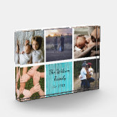 Collage personalisierte Erinnerungen aus benutzerd Fotoblock (Links)