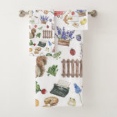 Collage Peter der Kanbit Badhandtuch Set (Insitu)