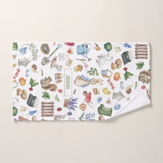 Collage Peter der Kanbit Badhandtuch Set (Handtuch)