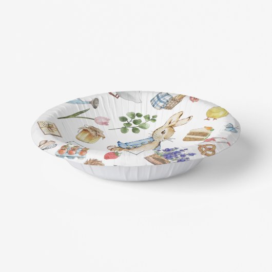 Collage Peter der Kanbit Pappteller (Gewinkelt)