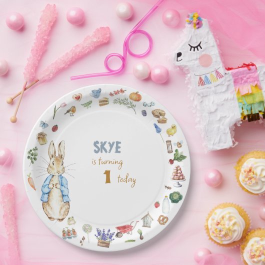 Collage Peter der Kanbit Pappteller (Party)