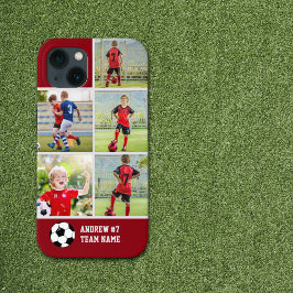 Collage photos Children's Soccer Team  Case-Mate iPhone Hülle