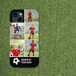 Collage photos Children's Soccer Team  Case-Mate iPhone Hülle