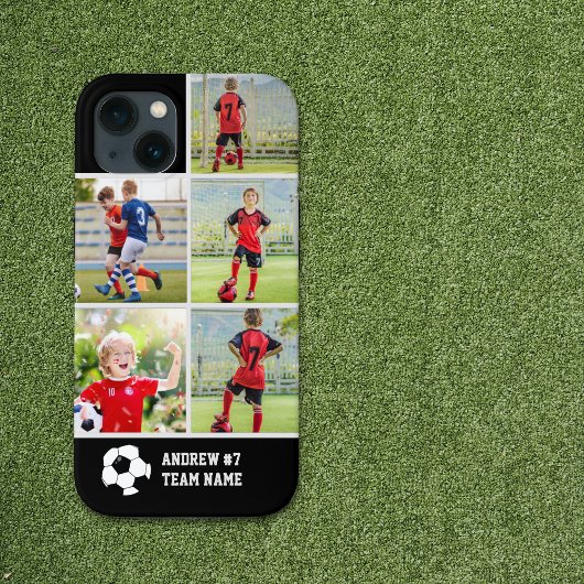 Collage photos Children's Soccer Team Case-Mate iPhone Hülle