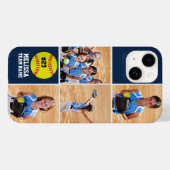 Collage photos Children's Softball Team Blue Case-Mate iPhone Hülle (Rückseite (Horizontal))
